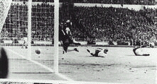 Wembleytor bei der Weltmeisterschaft 1966