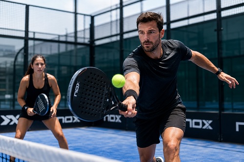 Padel als dynamischer Trendsport